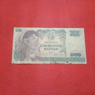 uang kuno 500 rupiah Sudirman 1968