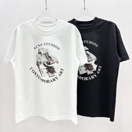 Acne Studios New Style Men Women Same Style Fashionable All-Match Digital Direct Injection Printed S
