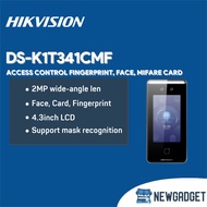 HIKVISION DS-K1T341CMF ACCESSORIES CONTROL FINGERPRINT, FACE, MIFARE CARD
