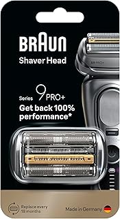 Braun Series 9 PRO+ Electric Shaver Shaving Head, Original Replacement Shaver Part from the Manufact