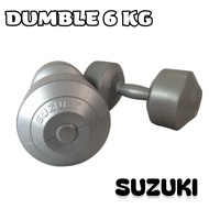 6kg Dumbbell/6Kg Barbell/Suzuki 6kg Barbell
