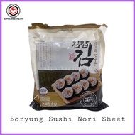 ▧ ☩ ☋ Boryung Sushi Nori Sheets Kimbap 100pcs/sheets