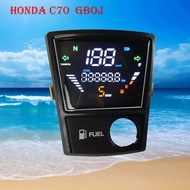 Motorcycle gobj LED Digital Meter RPM Assy For Honda Super Cub C70 C90 C700 C800 C900 Speedometer Od