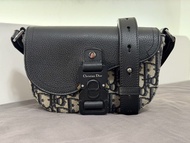 Dior Mini Saddle Messenger Bag with Flap Men 男包