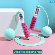 【SG seller 】skipping rope new wireless skipping rope with register for efficient exercise at home SG GYM