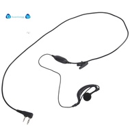 Security Earhanger Headset Earpiece Earphone for  Radio Black
