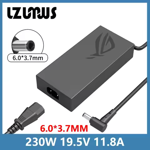 19.5V 11.8A 230W 6.0*3.7MM Charger AC Laptop Adapter For ASUS ROG GM501GS GX501 GX501VI-XS75 ADP-230