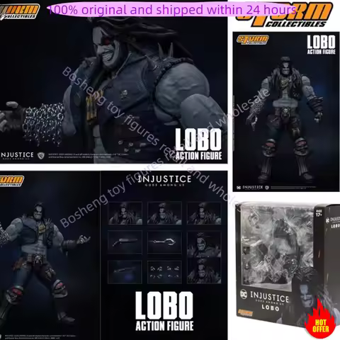 Original Box Storm Collectibles Lobo Injustice Gods Among Us 1/12 In Stock Anime Action Collection F