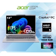[Copilot+ PC][AMD Ryzen AI 5 330] Acer Aspire 14 | A14-61M-R1CH 14" WUXGA IPS 120Hz Display Laptop |