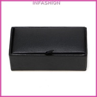 INF Cufflink Box for Case Jewelry for Case Organizer  Box Earring Box Faux Leath