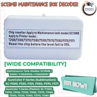 Maintenance Box Waste Ink Chip Resetter for Epson SC13MB S2100 T3170 F570 F571 T2100 Type-C