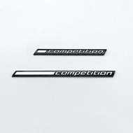 3D ABS Car Trunk Emblem COMPETITION Bar Underlined Emblem for BMW M2 M3 M4 M5 M6 M8 X2M X3M X4M X5M 