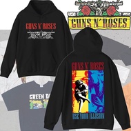 Band Guns N' Roses Hoodies Men Women Long Sleeve Sweatshirt Fashion Streetwear Casual Hooded Pullove