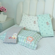 Children Pillowcase Pure Cotton Thickened Soft Sweat-Absorbent Cartoon Household Pillowcase 35 * 55c
