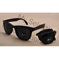 My Selection Urparcel Fashion Shatter-proof Folding Sunglasses Dazzling Sunglasses and Black Case