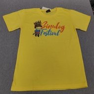 Yellow sinulog t-shirt cute sinulog tshirt