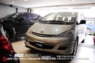 TOYOTA PREVIA 升級 CONVOX 7吋多媒主機 + CONVOX GT-802 前後行車紀錄器 H1165