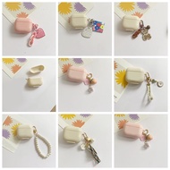 flower case For OPPOenco Air4i Air4pro Air/Air2 Air2Pro Silicone Earphone Cover with keychian Cover