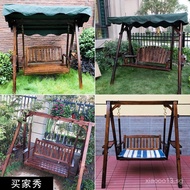 Swing Outdoor Courtyard Anti-Swing Double Rocking Chair Adult Outdoor Hanging Chair Swing Chair