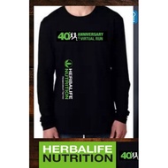 Herbalife Virtual Run Long Sleeve T-Shirt | Kaos Herbalife Virtual Run Tangan Panjang