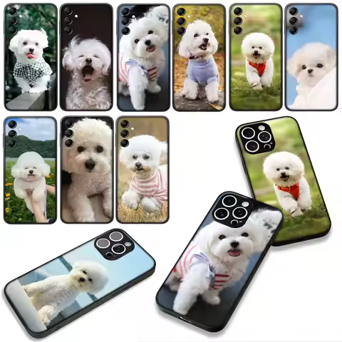 Phone Cover for Huawei P30 P20 Mate 10 20 Pro Lite Y9A Y8S P Smart Y7 Y9 Prime 2019 Case Bichon Fris