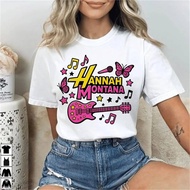 Hannah Montana Kawaii Streetwear T-Shirt for Women | Summer Clearance Sale