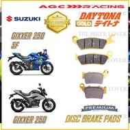 SUZUKI DISC BRAKE PADS  GIXXER 250 GIXXER 250 SF GOLD QUALITY BKL