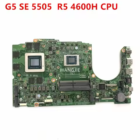 19802-1 For DELL G5 SE 5505 Laptop Motherboard CN-0NCW8W 0NCW8W NCW8W With R5-4600H CPU+RX5600M GPU