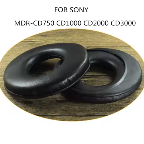 Sheepskin Earpad FOR SONY MDR-CD750 CD1000 CD2000 CD3000 Headphones Replacement Ear Pads Pillow Ear 