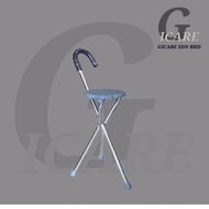 KERUSI TONGKAT TIGA KAKI BOLEH DILIPAT DAN BOLEH DIDUDUK ( Chairs )