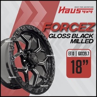 [1 PCS] Sport Rim18 Inch Forcez Ranger Triton Hilux Dmax 4x4 Sport Rim 4wheels Fortuner Tank 300 Spo