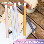 Vintage Pencil Case For Apple Pencil 1st 2nd Gen Silicone Protective Cover Liquid Stylus Pen Cover