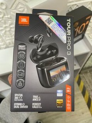 (大埔本店) JBL Tour Pro 3 真無線耳機配觸控螢幕充電盒