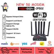 NEXGEN CP502 5G MODIFIED MODEM ROUTER UNLIMITED HOTSPOT WIFI 6