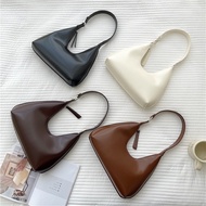 Korean Minimalist Crescent Moon Top-handle Bag Shoulder Bag Triumphal Arch Design