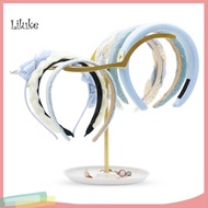 LK Headband Display Stand Jewelry Display Stand Stylish 2-tier Headband Holder Stand Easy Assembly S