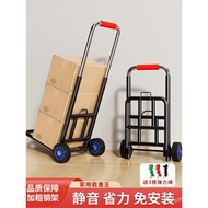 Portable Foldable Shopping Trolley Handling Express Trolley Luggage Trailer Household Trolley Small 