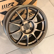 [1SET] TC105N 15x7 4H100 ET33 - HYPER BRONZE (No Cap) Made in Thailand - MYVI, CITY, ALMERA, VIOS