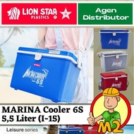 B_serii Lion Star I-15 MARINA Cooler Box 6S - 5.5 Liters -