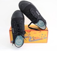 Nanyang Sepaktakraw Canvas Shoes / Kasut Nanyang Hitam , Kasut Sekolah Hitam/ School Shoes