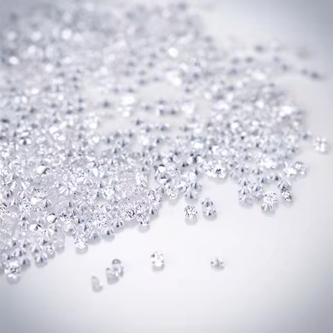 1CT 0.8mm-3.0mm Melee Lab Grown Diamonds DEF VVS-VS Loose Laboratory Diamond Wholesales