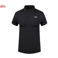 【ALO】 Alo Clothes Short Sleeve T-Shirt Polo Shirt Baby Boy And Girl Summer Quick-Drying Workout Clot