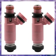 [P K A M] 2PCS Injector 565Cc Replacement Supply Injection Nozzle 16611-AA510 195500-3910 for Forest