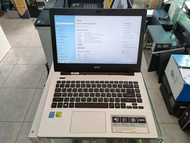 โน๊ตบุ๊คมือสองยี่ห้อ Acer Aspire E5-411 / จอ 14"นิ้ว HD  / ซีพียู Intel Celeron N2840 / แรม 2 GB DDR3L / การ์ดจอ Intel HD Graphics / HDD 500 GB / Windows 10 / แบตเตอรี่เก็บไฟ/ สภาพสวยๆ ตัวเครื่องใช้งานได้ปกติ 100%