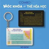 Chemical Keychain Combo & Chemistry Cards - New program periodic table | XoBox Offical