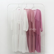 Evina Cardi - Long Sleeve Cardigan made from Ceruti Baby Doll