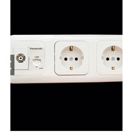 Double Socket + CAT6 CAT 6 Data Outlet Socket + Panasonic TV Outlet Socket