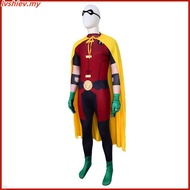 Teenager Titan Robin Robin cosplay Costume Batman Cloak Set Halloween Stage Performance Costume Y10.