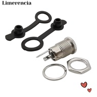 IFFINE DC Power Female Socket Jack, 5.5 x 2.1mm DC-099 DC Jack Adapter, DC Power Jack Socket Metal D