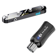 【JJL】-Audio Transmitter Receiver MIDI Foot Controller 2.4GHz Ultra-Low Latency Built-in Silent